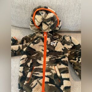 Boys North Face Fleece with Hood